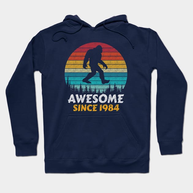 Awesome Since 1984 Hoodie by AdultSh*t